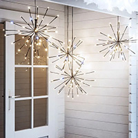 LED Hanging Lighted Starburst 