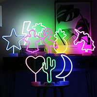 LED Neon Lighted Décor