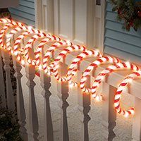 Candy Cane LED Rope Lights